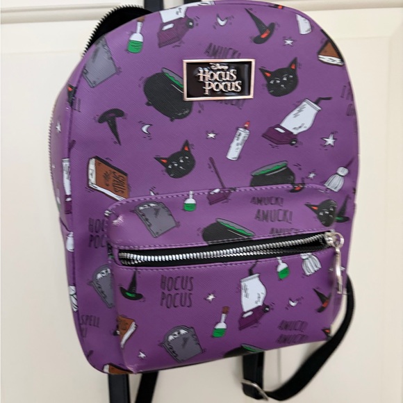 Disney Handbags - Disney Hocus Pocus Purple Mini Backpack